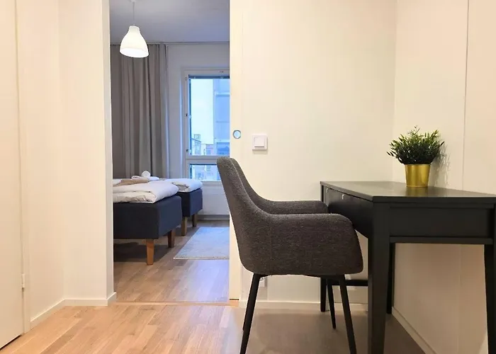 Apartment Rahulihomes, Kolmio, Sauna, 2wc, Autohallipaikka, Parveke Jyvaskyla