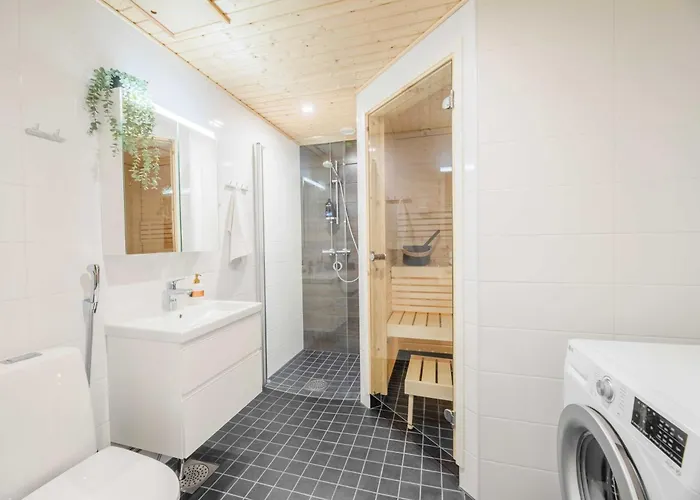 Apartamento Rahulihomes, Kolmio, Sauna, 2wc, Autohallipaikka, Parveke